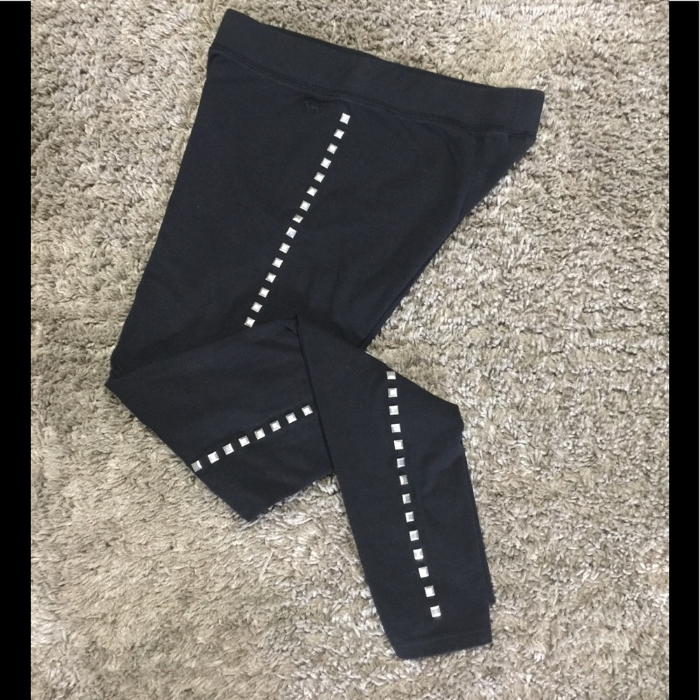 PINK black Leggings Small